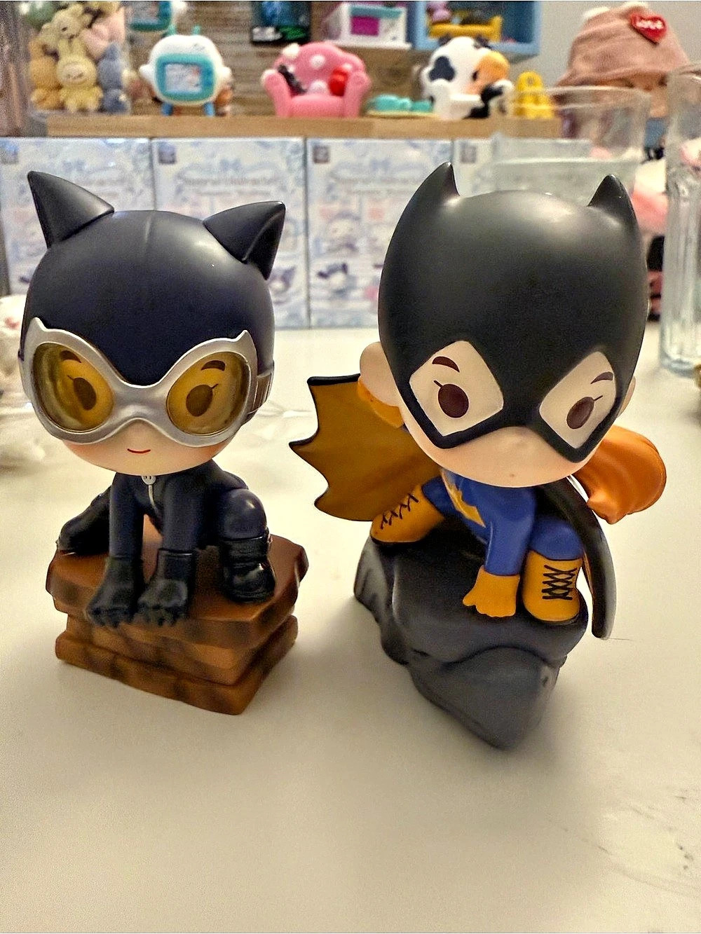 Pop Mart DC Gotham City Series Blind Box Figure (Catwoman & Batgirl) Catwoman &
